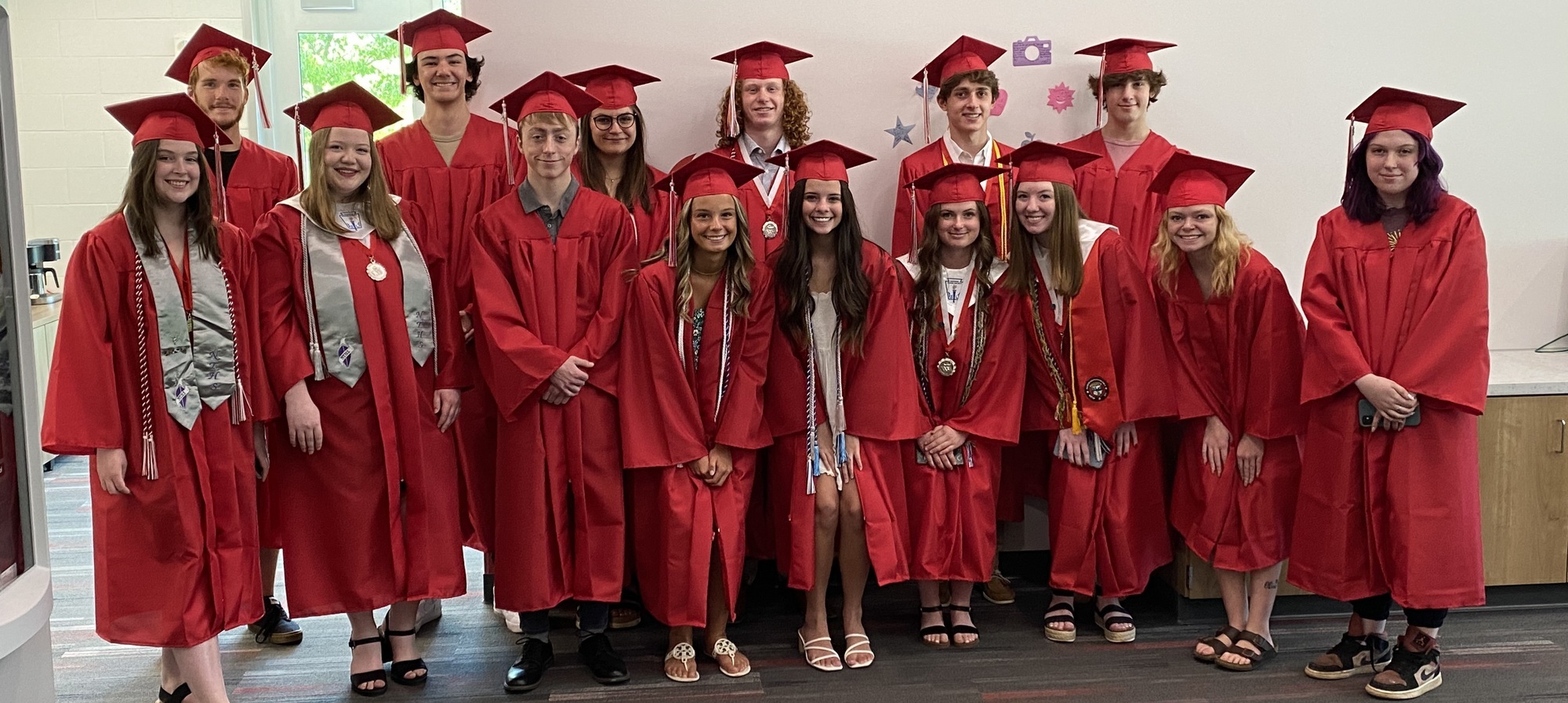 Group of Graduating Seniors that formally went to Rose Pioneer El