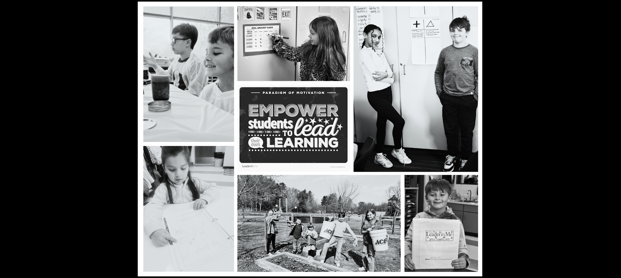 Empower students to lead with random student pictures