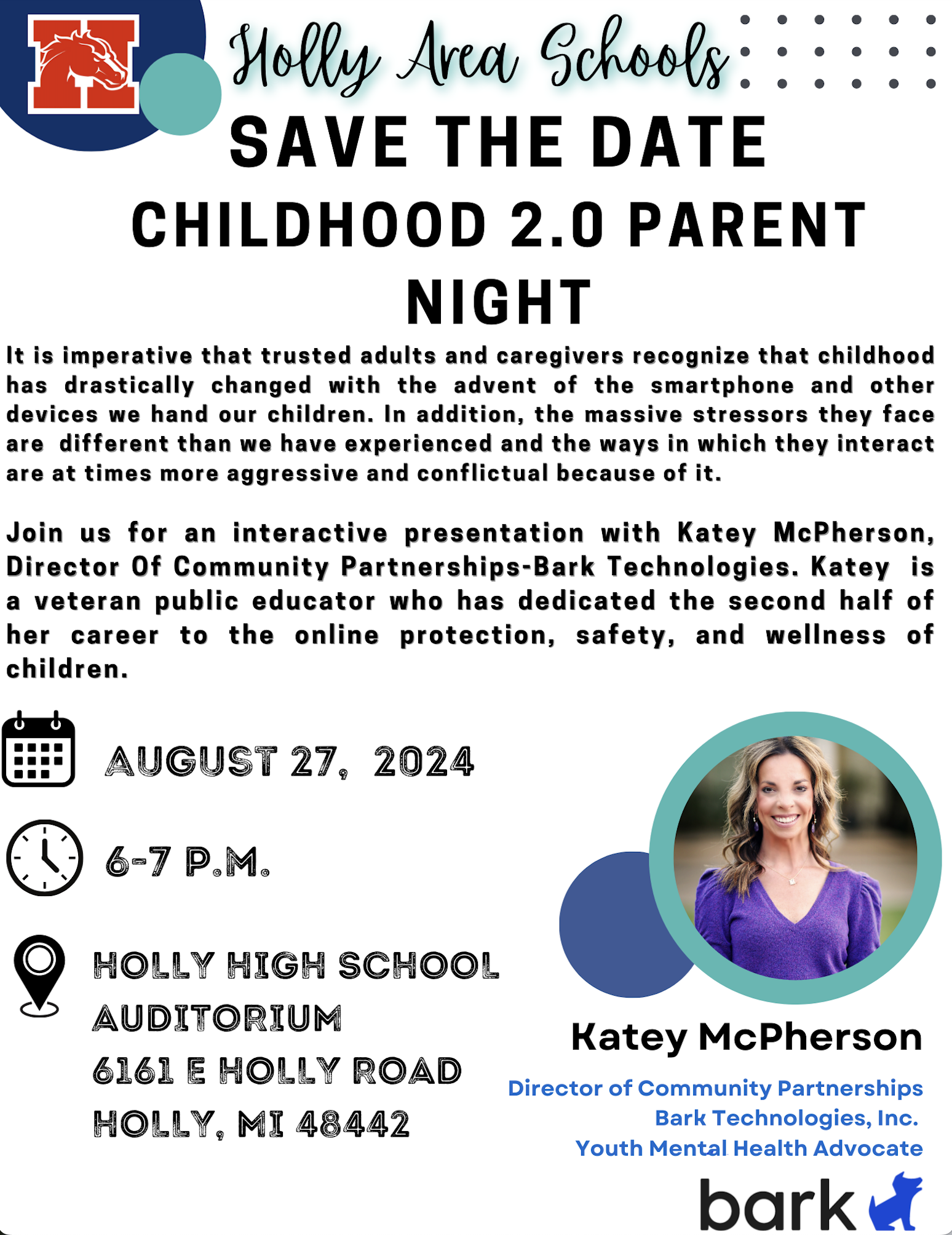 Opportunity Childhood 2.0 parent night