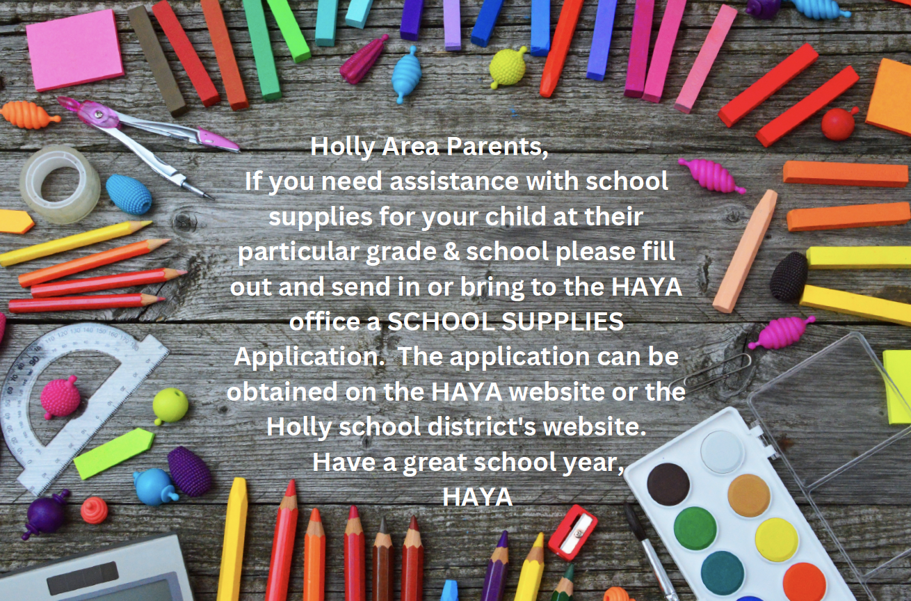 Haya School supplies image and info