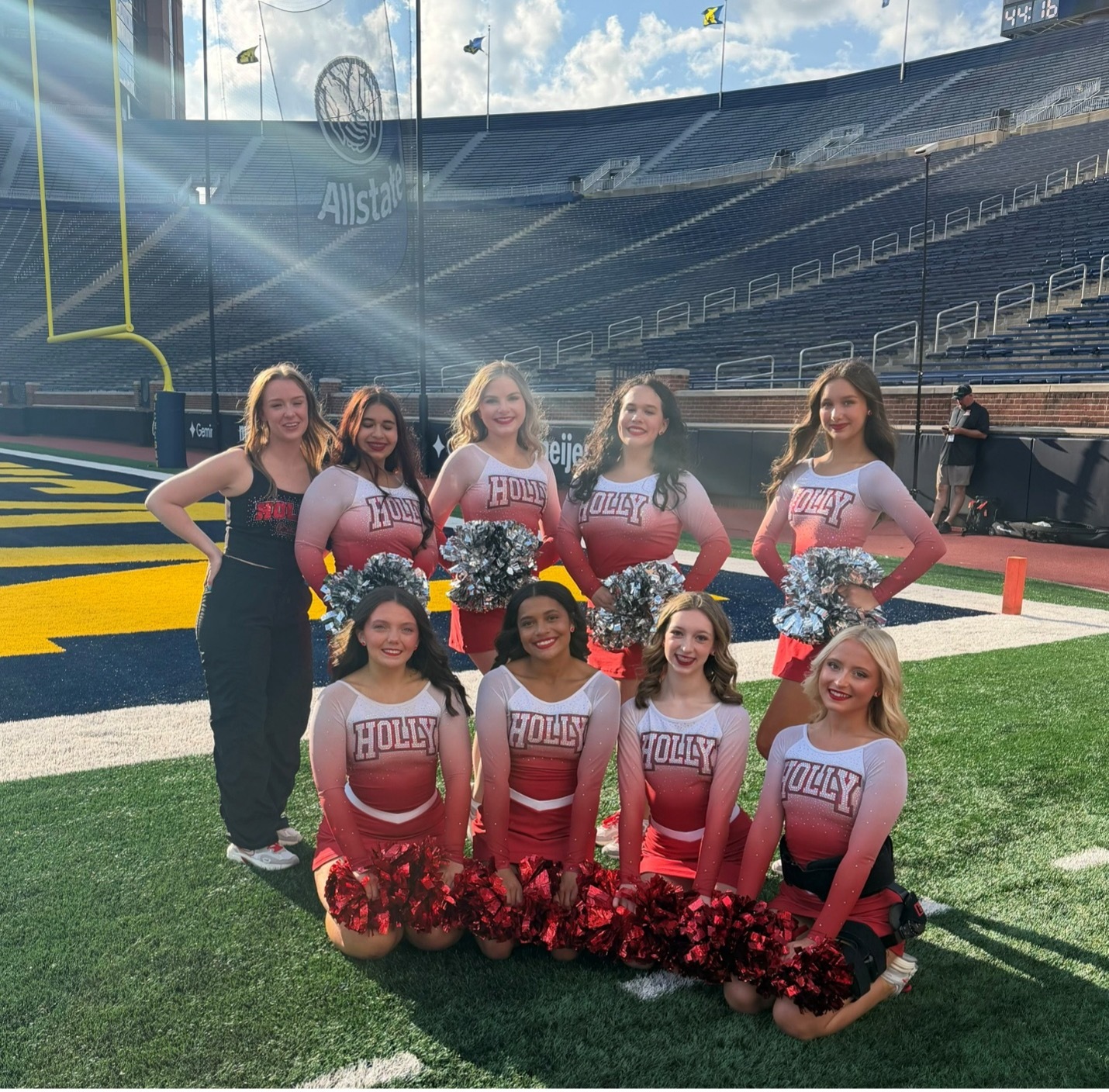 Holly dance team members