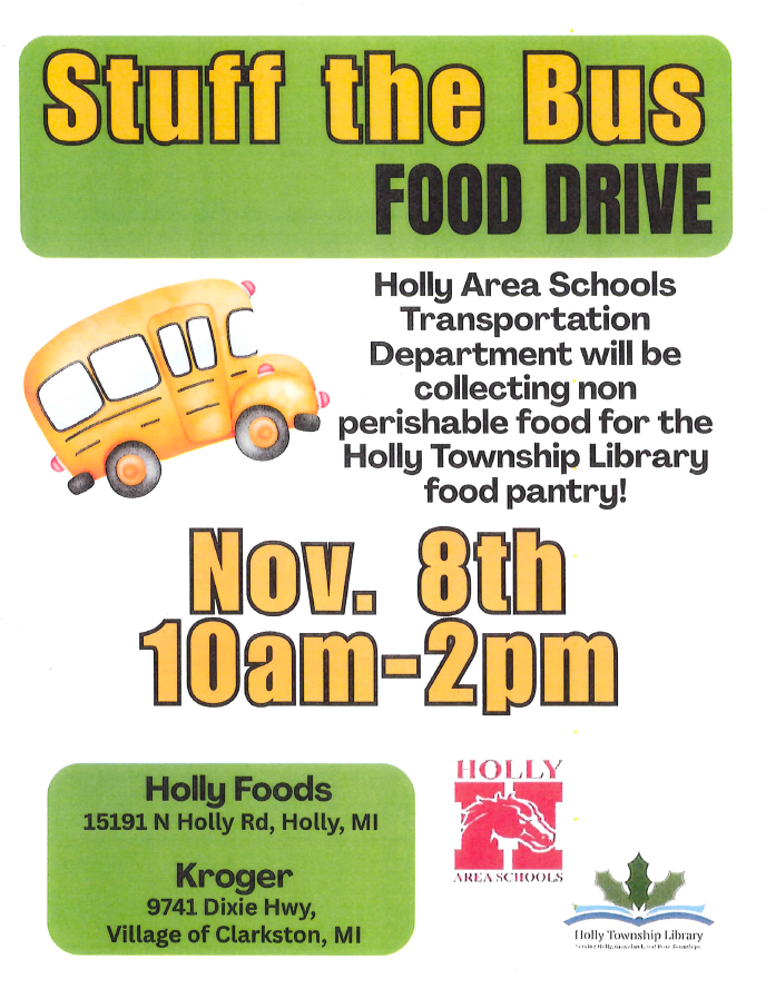 Stuff the Bus Flyer - Details in News Narrative